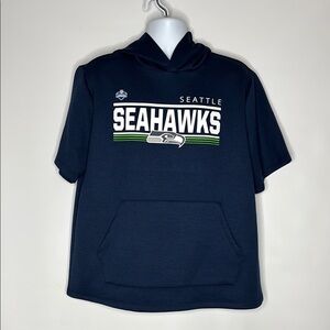 Seattle Seahawks Navy Hoodie, size XXL